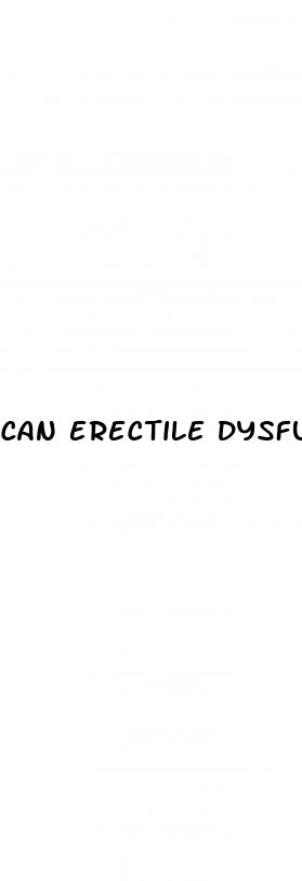 can erectile dysfunction cured