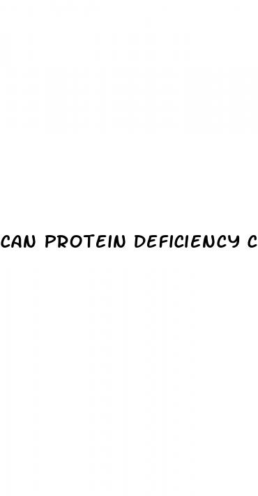 can protein deficiency cause erectile dysfunction