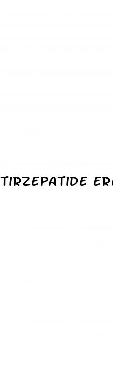 tirzepatide erectile dysfunction