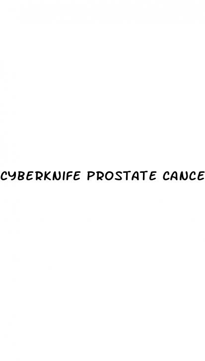 cyberknife prostate cancer erectile dysfunction