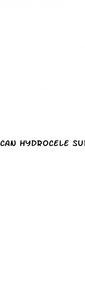 can hydrocele surgery cause erectile dysfunction