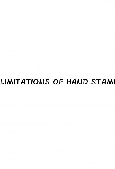 limitations of hand stamina for manual male enhancement