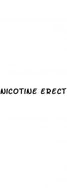 nicotine erectile dysfunction recovery