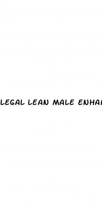 legal lean male enhancement drink review