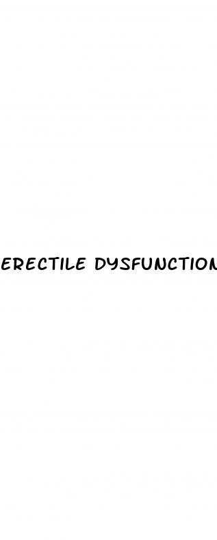 erectile dysfunction medication class