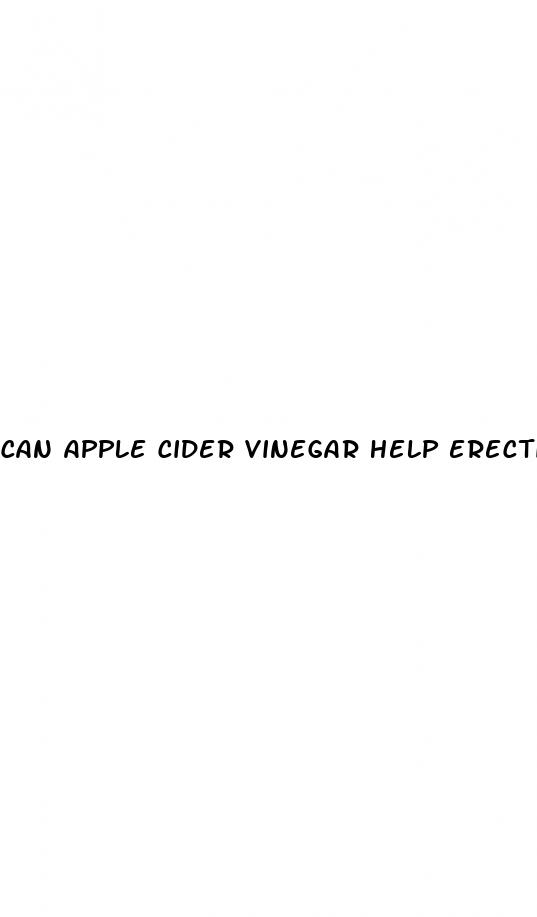 can apple cider vinegar help erectile dysfunction