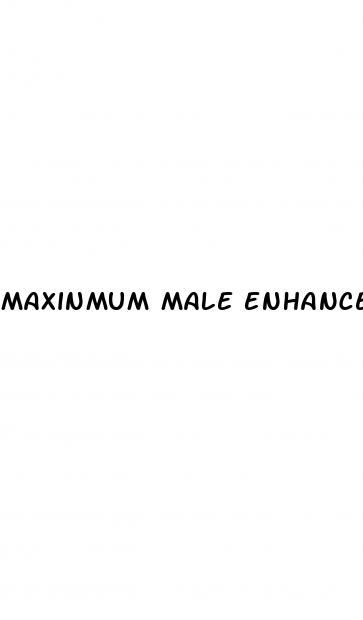 maxinmum male enhancement