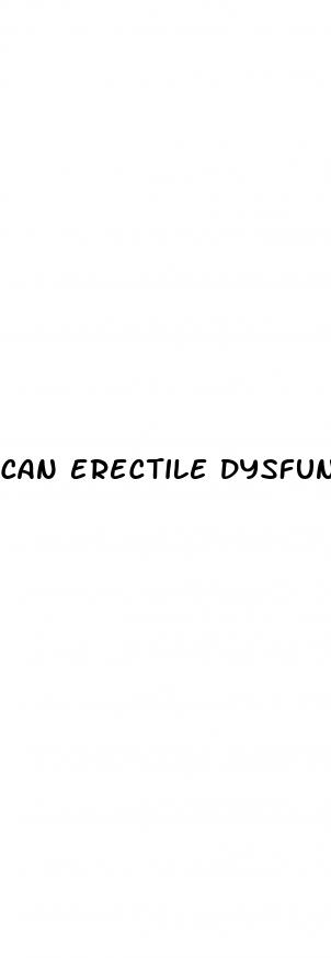 can erectile dysfunction result from vasectomy