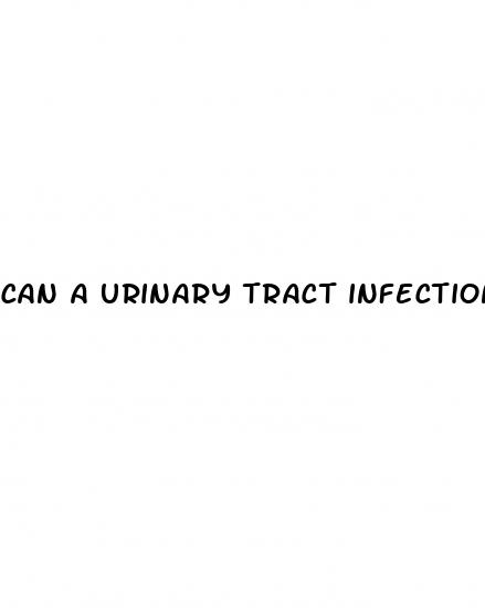 can a urinary tract infection cause erectile dysfunction