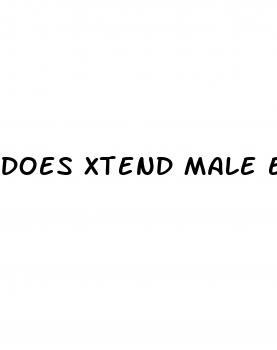 does xtend male enhancement work