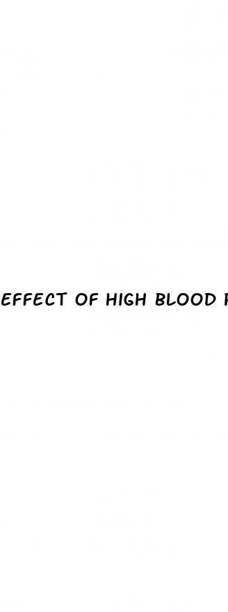 effect of high blood pressure on erectile dysfunction