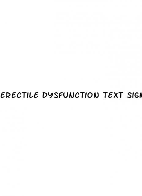 erectile dysfunction text sign up