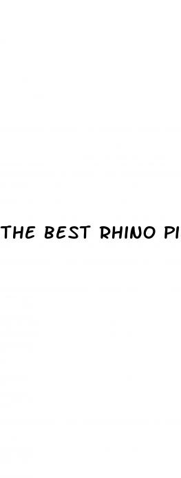 the best rhino pill