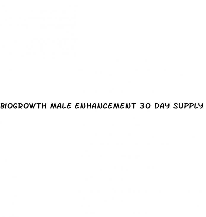 biogrowth male enhancement 30 day supply