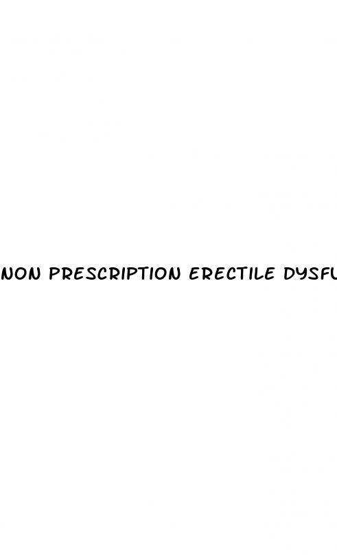 non prescription erectile dysfunction remedies