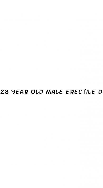 28 year old male erectile dysfunction