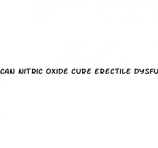 can nitric oxide cure erectile dysfunction