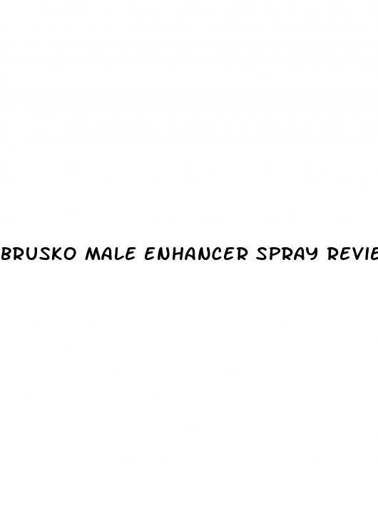 brusko male enhancer spray review