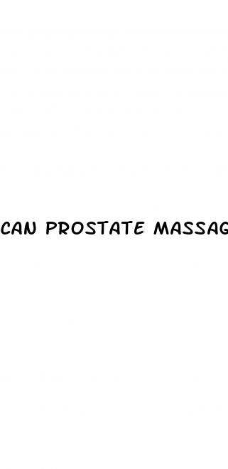 can prostate massage help erectile dysfunction