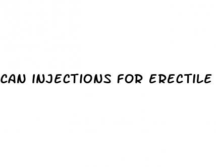 can injections for erectile dysfunction cause calcification