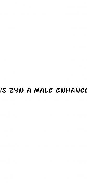 is zyn a male enhancer