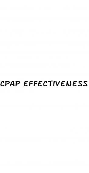 cpap effectiveness and erectile dysfunction