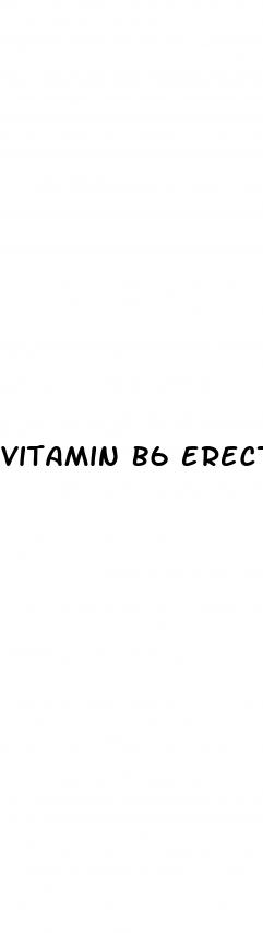 vitamin b6 erectile dysfunction