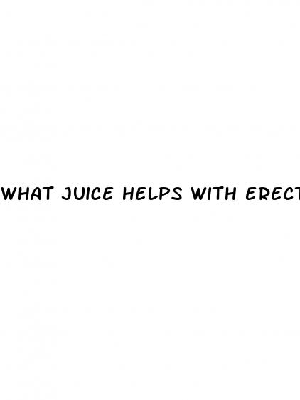 what juice helps with erectile dysfunction