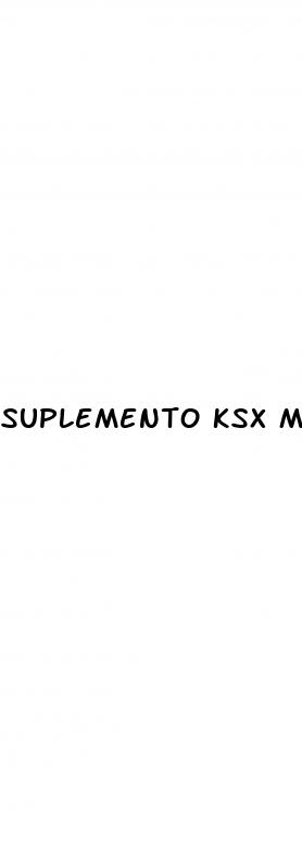 suplemento ksx male enhancement formula