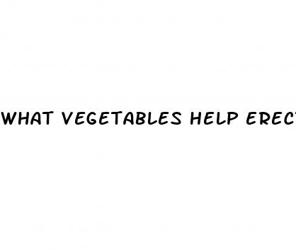 what vegetables help erectile dysfunction