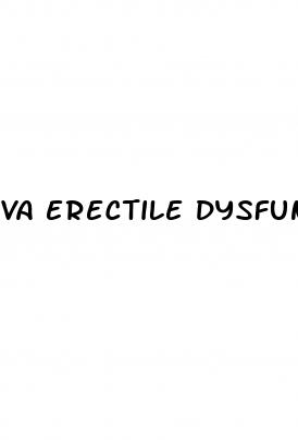 va erectile dysfunction pay