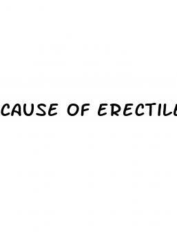 cause of erectile dysfunction quizlet