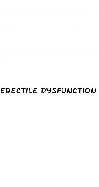 erectile dysfunction over age 70