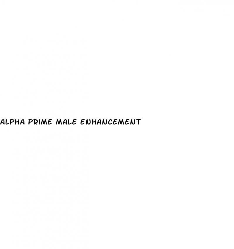 alpha prime male enhancement