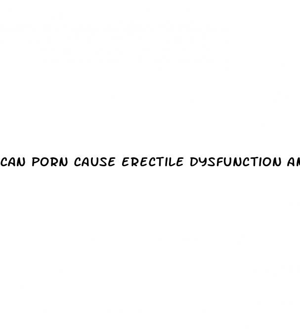 can porn cause erectile dysfunction and depression