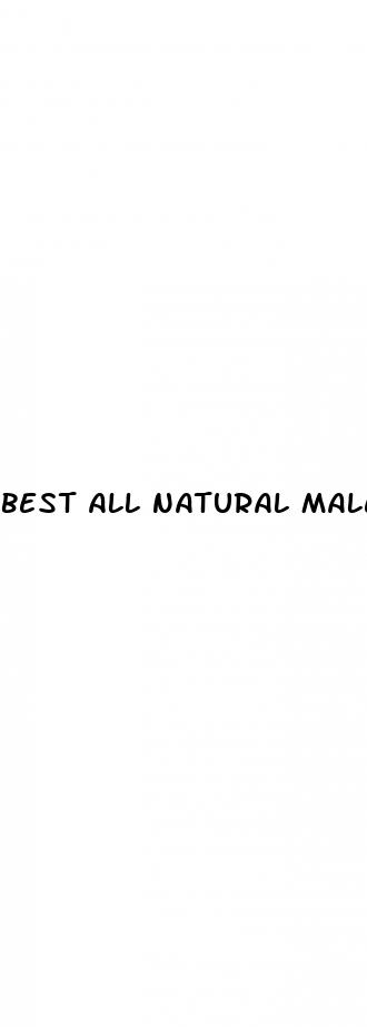 best all natural male enhancement pill