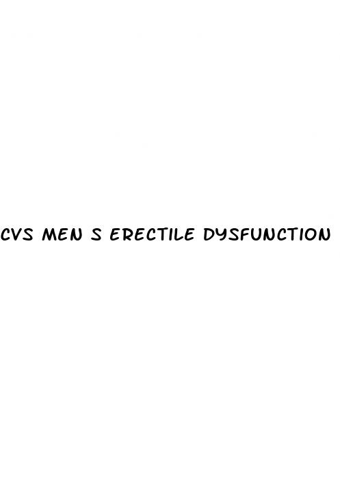 cvs men s erectile dysfunction