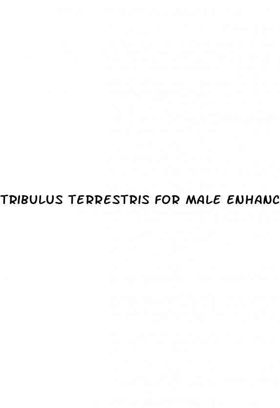 tribulus terrestris for male enhancement