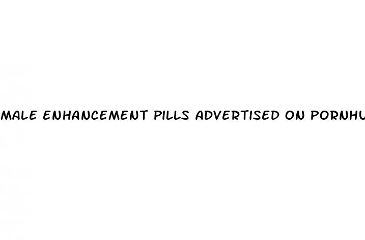 male enhancement pills advertised on pornhub