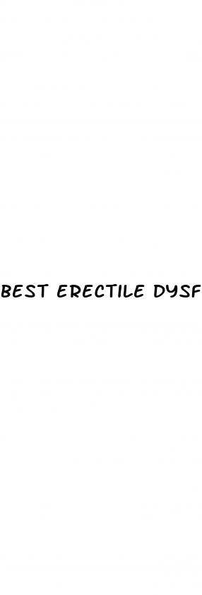 best erectile dysfunction drugs