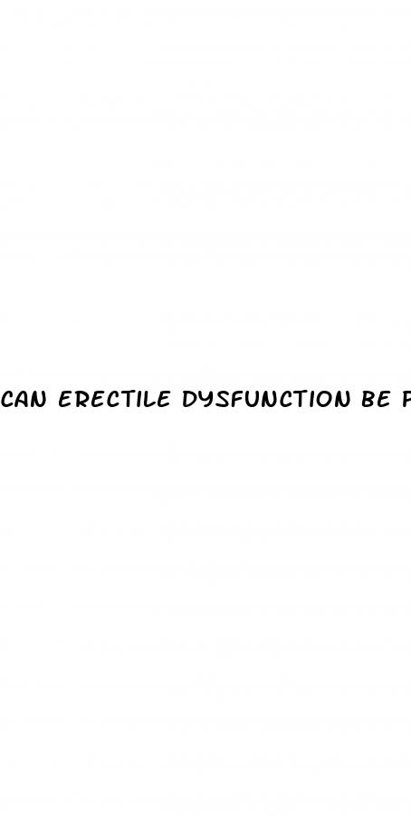 can erectile dysfunction be painful