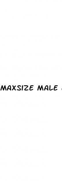 maxsize male enhancement cream directions