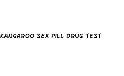 kangaroo sex pill drug test