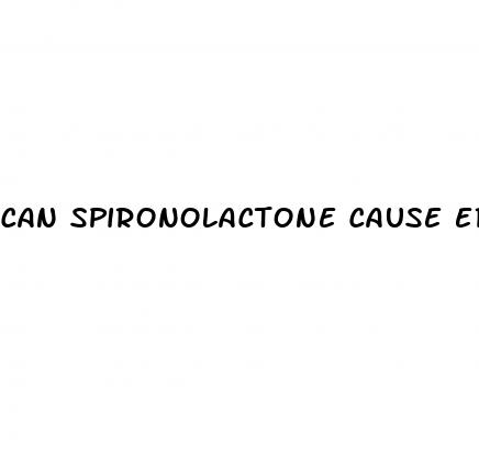 can spironolactone cause erectile dysfunction