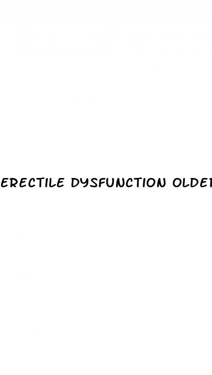 erectile dysfunction older man