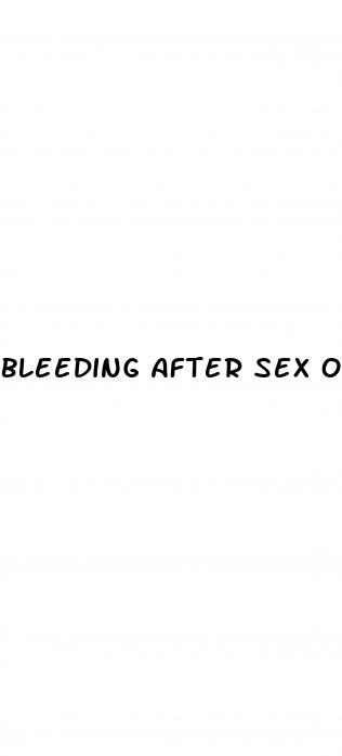 bleeding after sex on yasmin pill