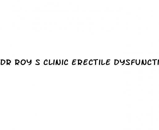 dr roy s clinic erectile dysfunction treatment in kolkata