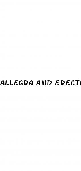 allegra and erectile dysfunction