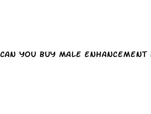 can you buy male enhancement pills over the counter