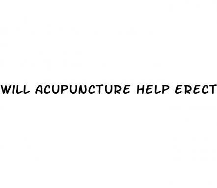 will acupuncture help erectile dysfunction